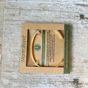 Mantraband "She believed she could so she did"